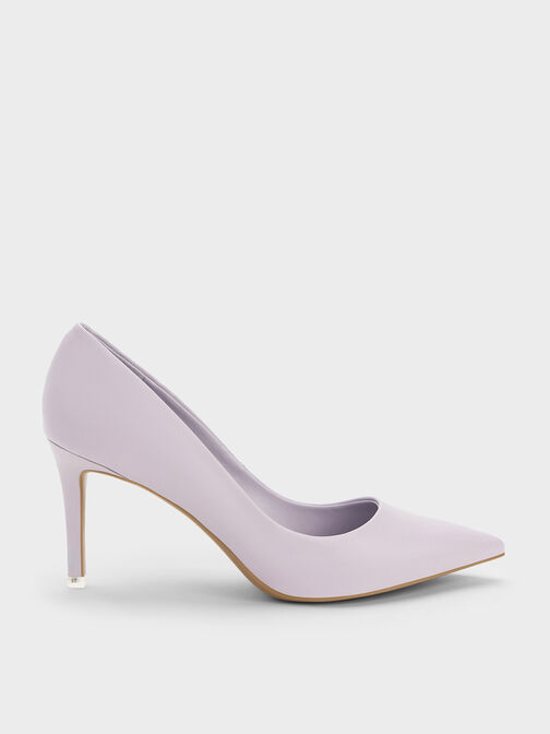Emmy Pointed-Toe Pumps, Lilac, hi-res
