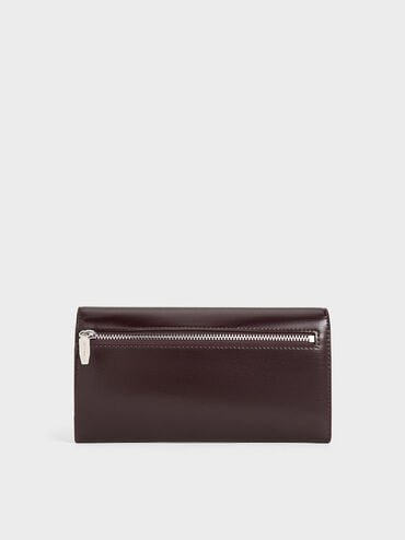 Irie Long Wallet, Plum, hi-res