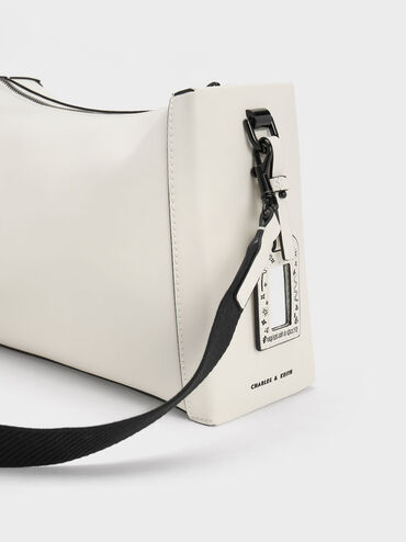 Cordele Slouchy Shoulder Bag, Cream, hi-res