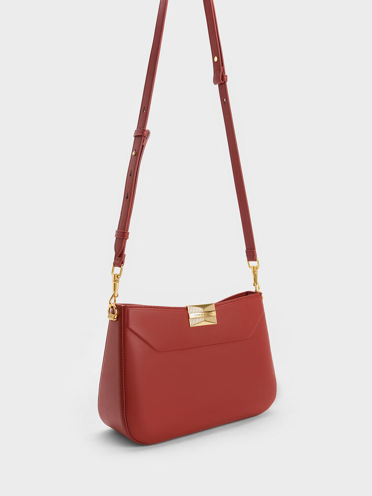 Kalinda Shoulder Bag, Brick, hi-res