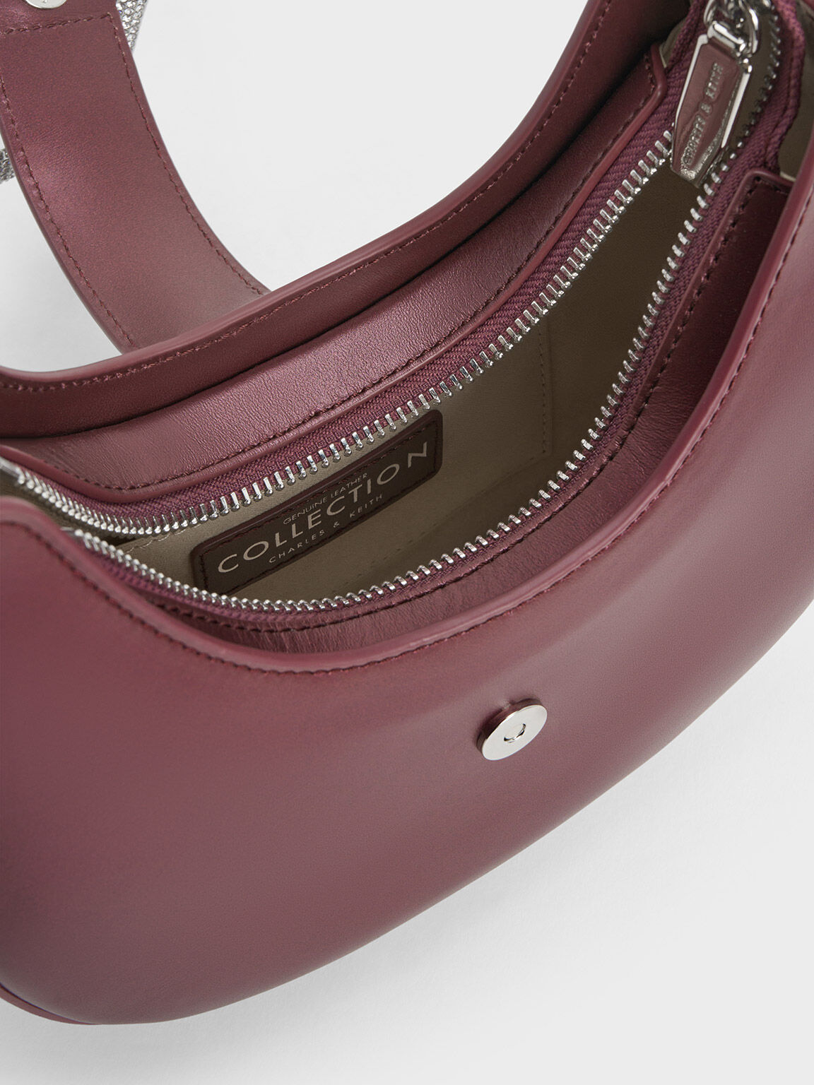 Charles and keith prune bag new arrivals