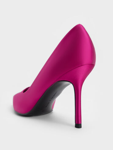 Emmy Stiletto Heel Pumps, Fuchsia, hi-res