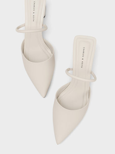 Block Heel Mules, Chalk, hi-res
