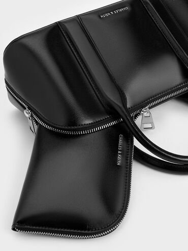 Axel Elongated Bowling Bag, Noir, hi-res