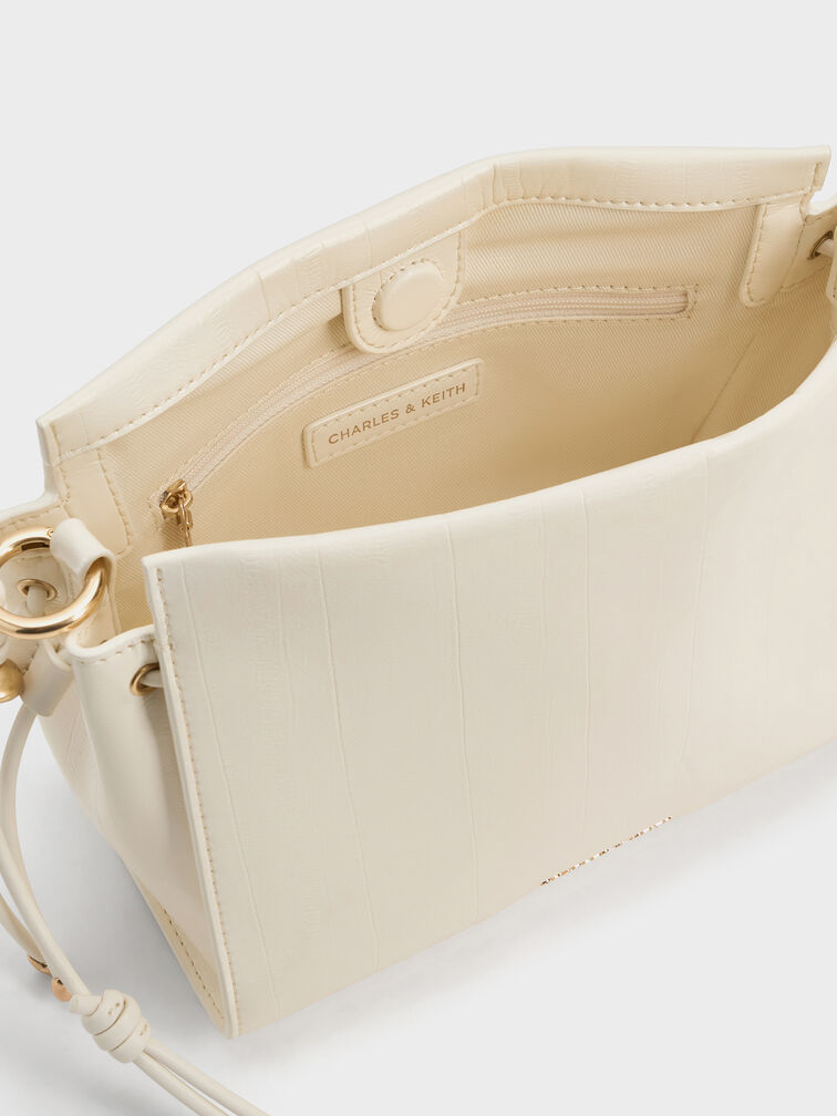 Augustine Top Handle Bag, Cream, hi-res