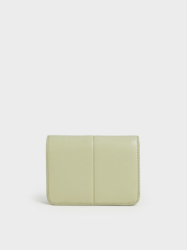 Simone Small Wallet, Matcha Green, hi-res
