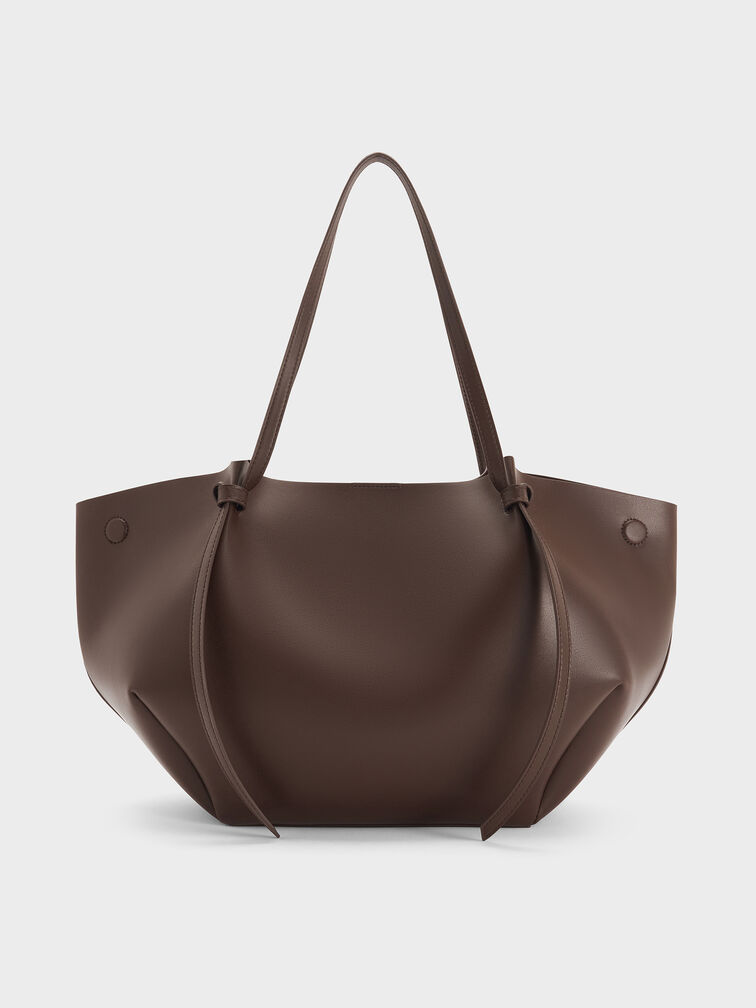 XL Calla Tote Bag, Espresso Brown, hi-res