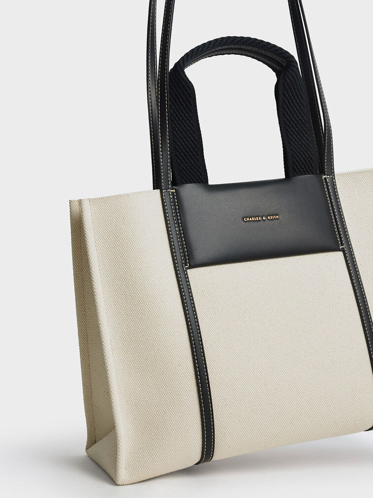 Beige Shalia Tote Bag | CHARLES & KEITH