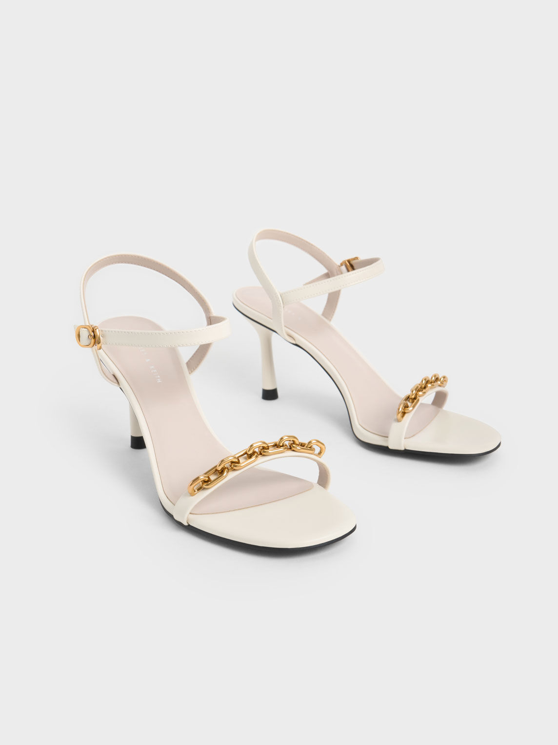 Chain link sandals top