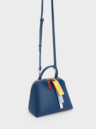Carey Bowling Bag, Navy, hi-res
