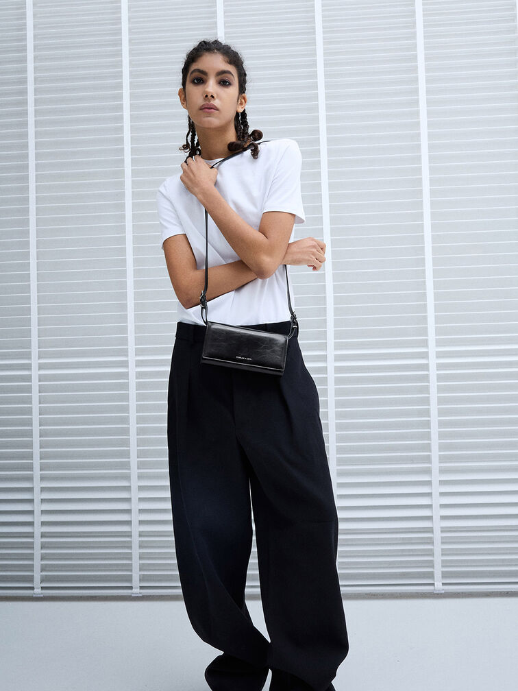 Sloane Long Wallet, Noir, hi-res