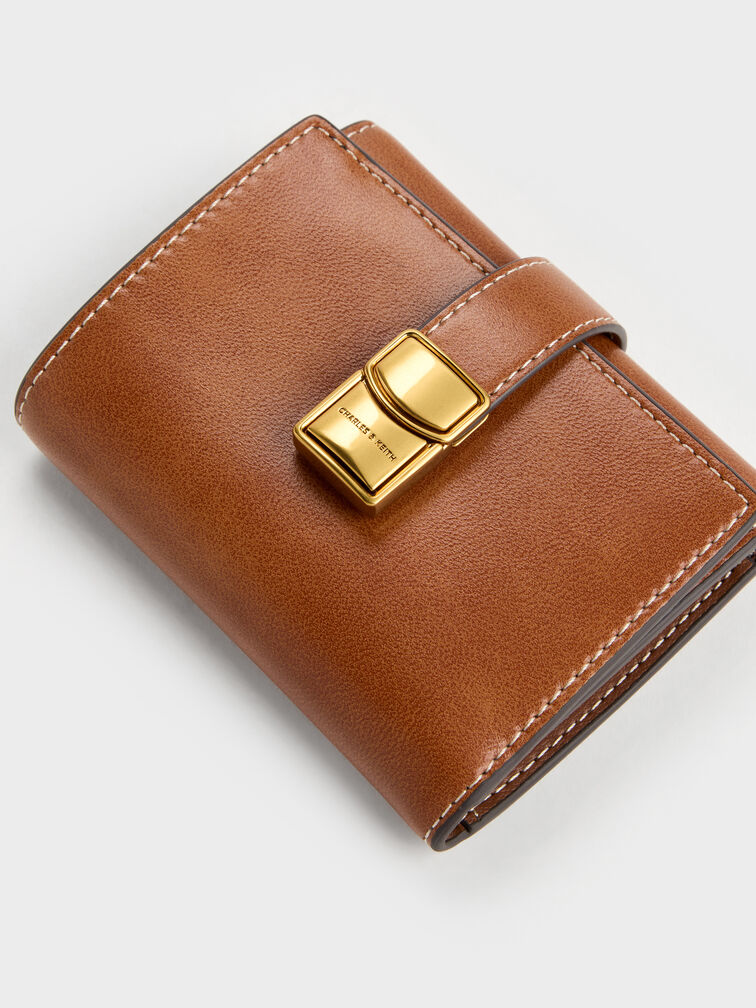 Acelynn Belted Small Wallet, Distressed Tan, hi-res