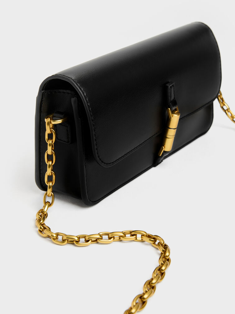 Cesia Wallet On Chain, Black, hi-res