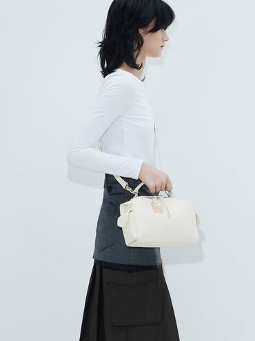 Austen Top Handle Bag, Cream, hi-res