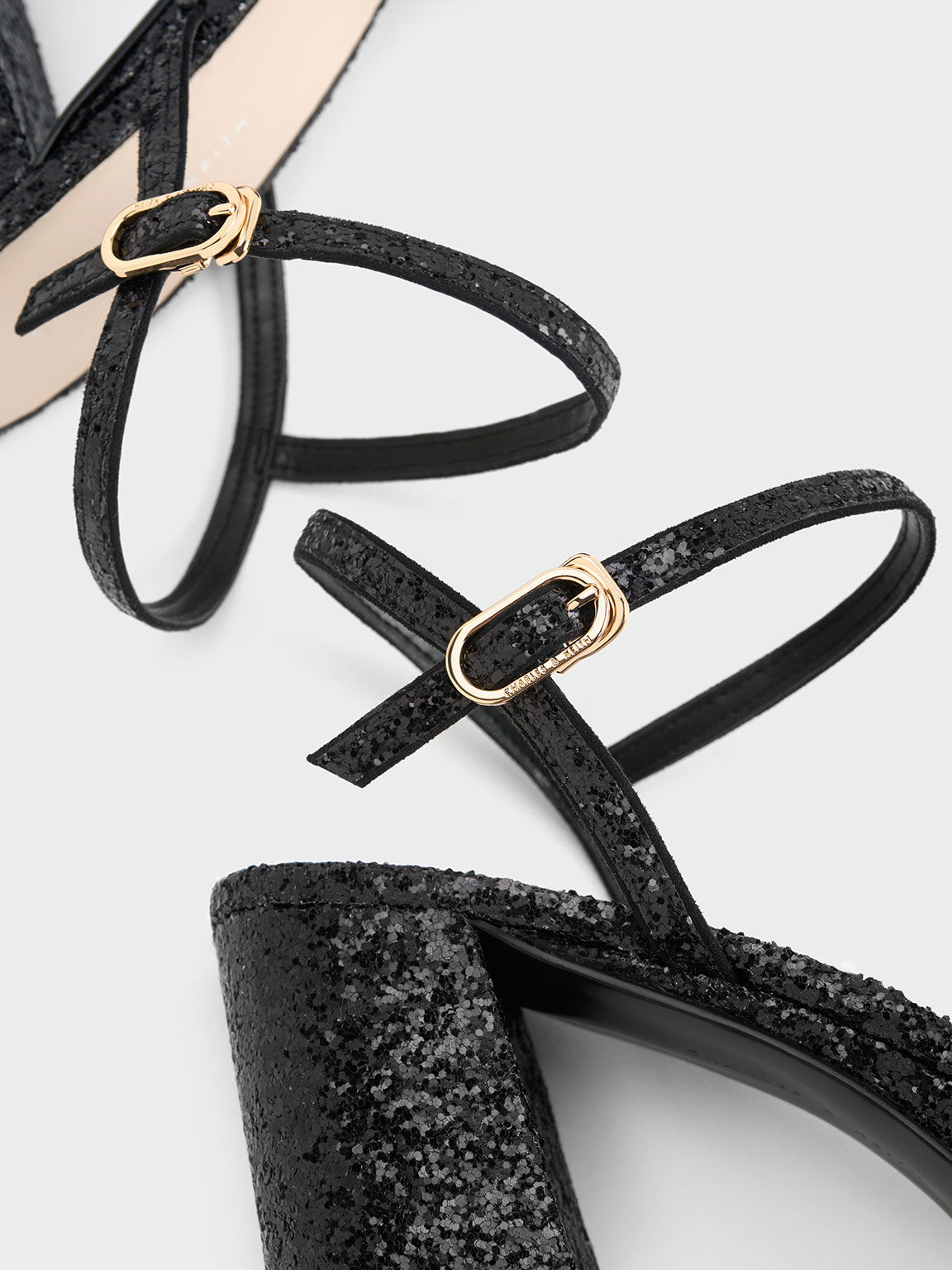 Buy online Black Ankle Strap Sandals from heels for Women by Aasheez for  ₹679 at 58% off | 2024 Limeroad.com