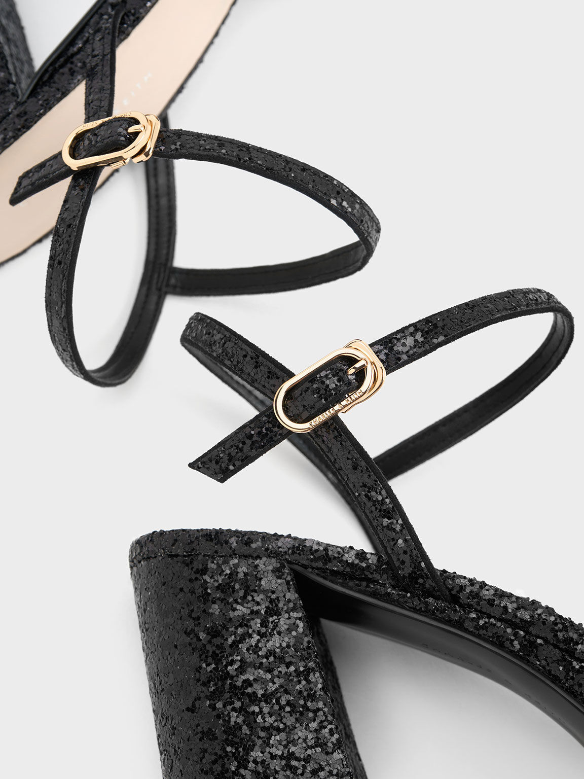 Gray hotsell platform sandals