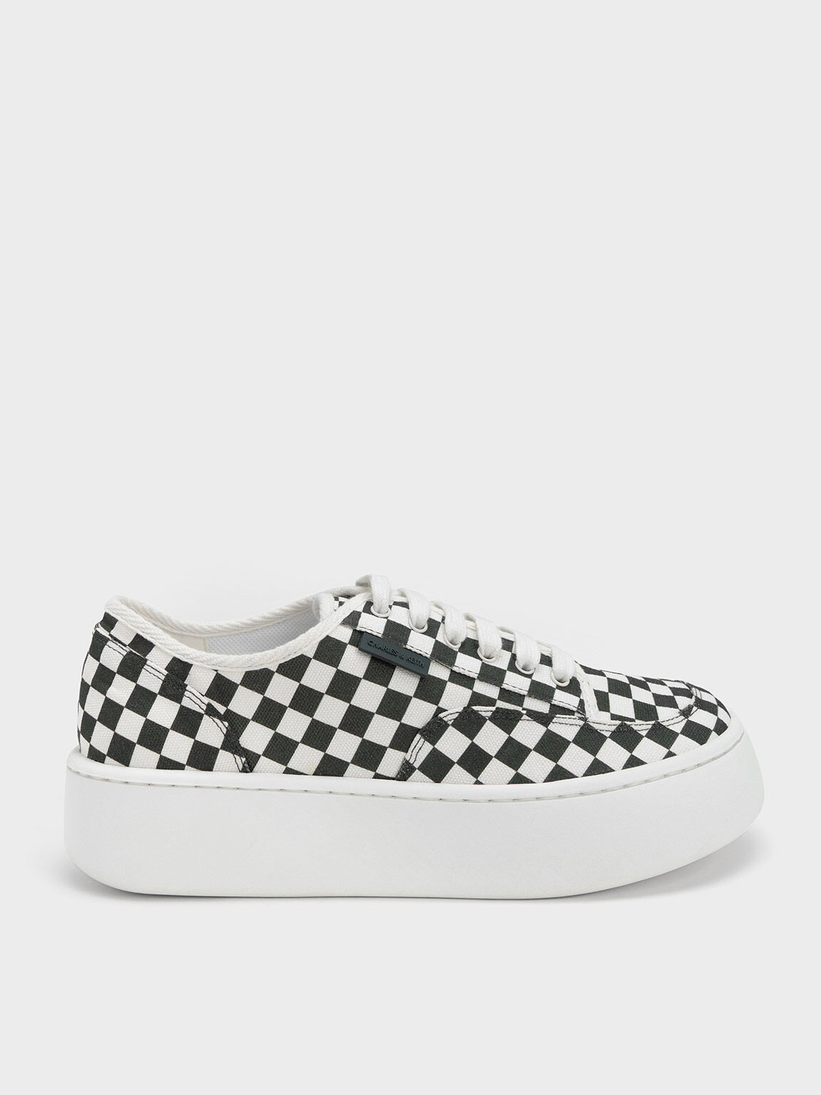 Checkered sneakers store