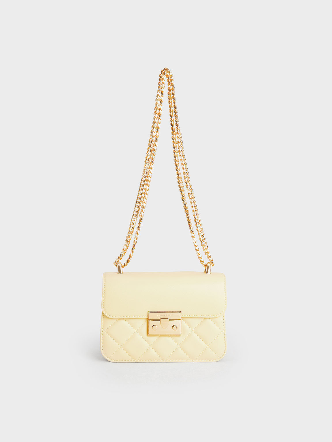 Charles & sale keith yellow bag