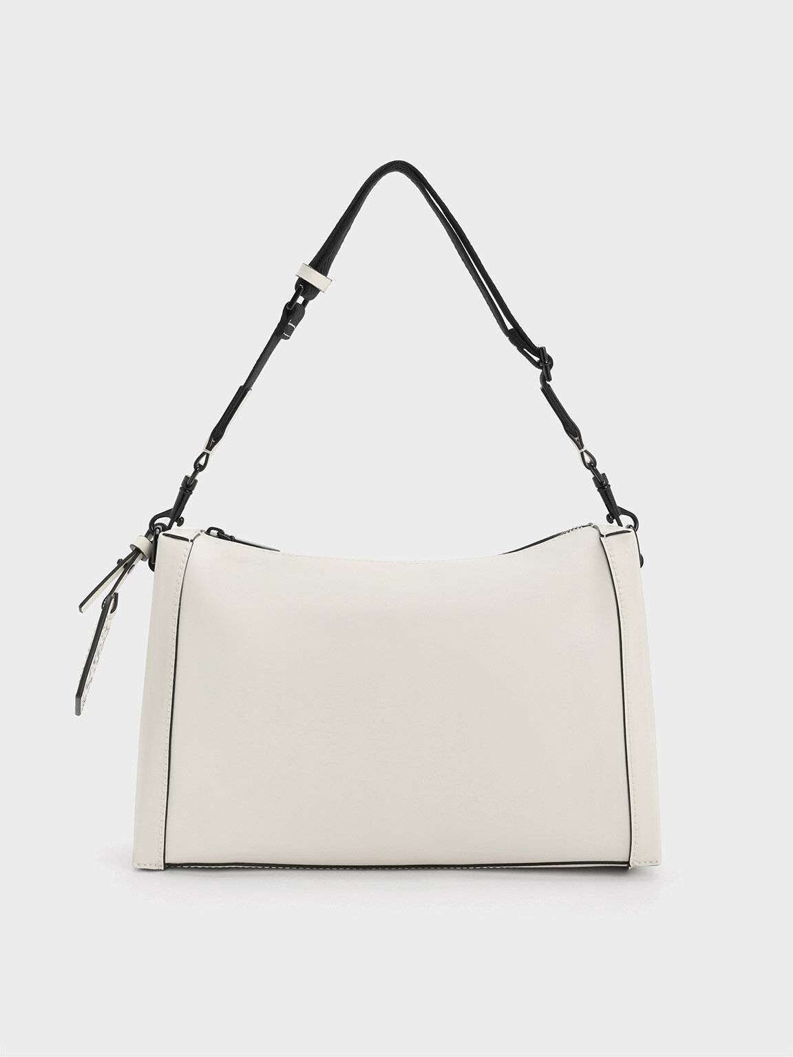 Cordele Slouchy Shoulder Bag, Cream, hi-res