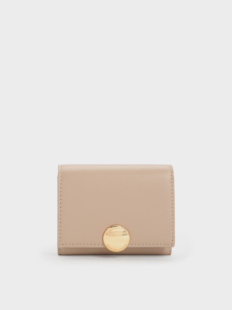 Behn Small Wallet, Taupe, hi-res