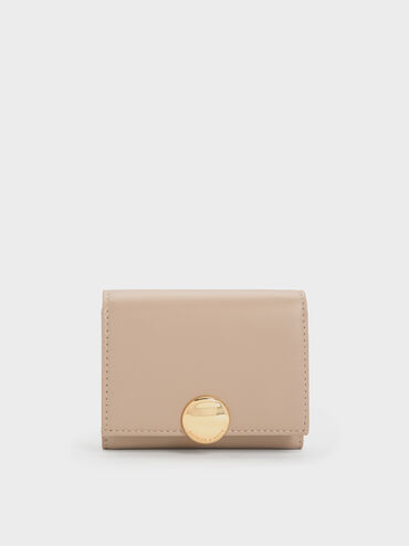 Behn Small Wallet, Taupe, hi-res