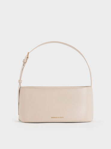 Wisteria Elongated Shoulder Bag, Oat, hi-res