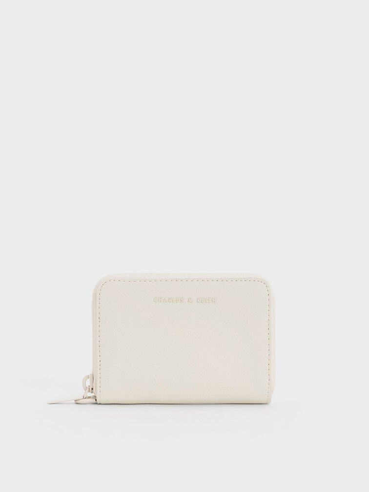 Errya Zip-Around Wallet, Cream, hi-res