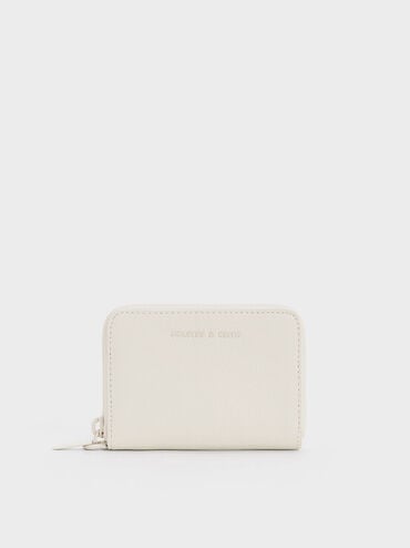 Errya Zip-Around Wallet, Cream, hi-res