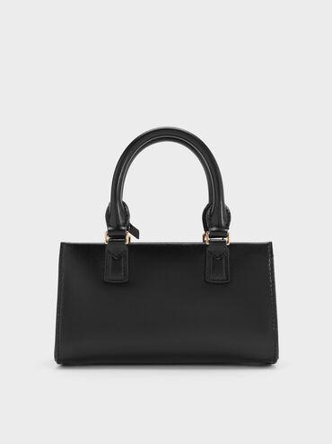 Mini Kerry Top Handle Bag, Black, hi-res
