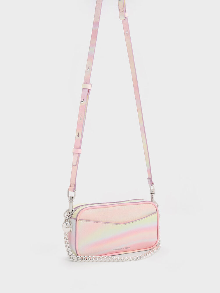 Cayce Swirl-Print Boxy Crossbody Bag, Pearl, hi-res