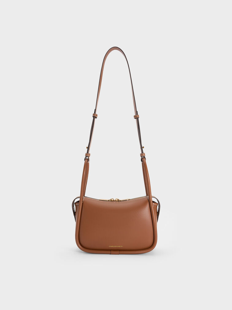 Lyla Shoulder Bag, Chocolate, hi-res