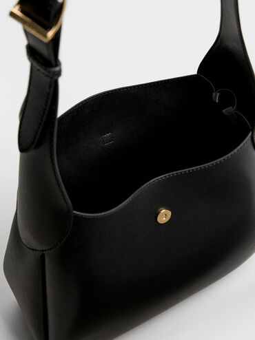 Adalyn Hobo Bag, Black, hi-res
