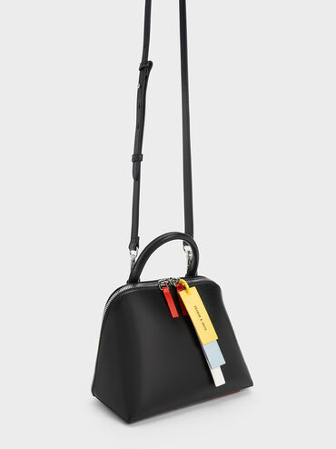 Carey Bowling Bag, Black, hi-res