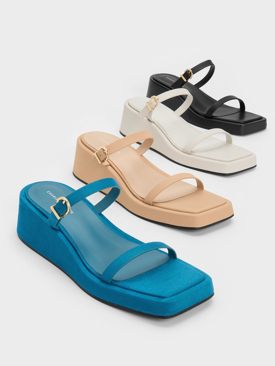 Black wedge mules womens outlet