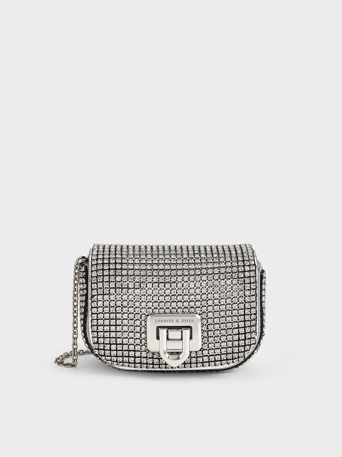Charles and keith embellished crossbody bag hot sale