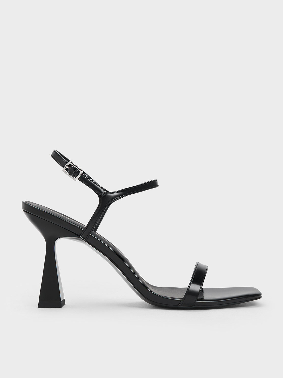 Square toe sales leather sandals