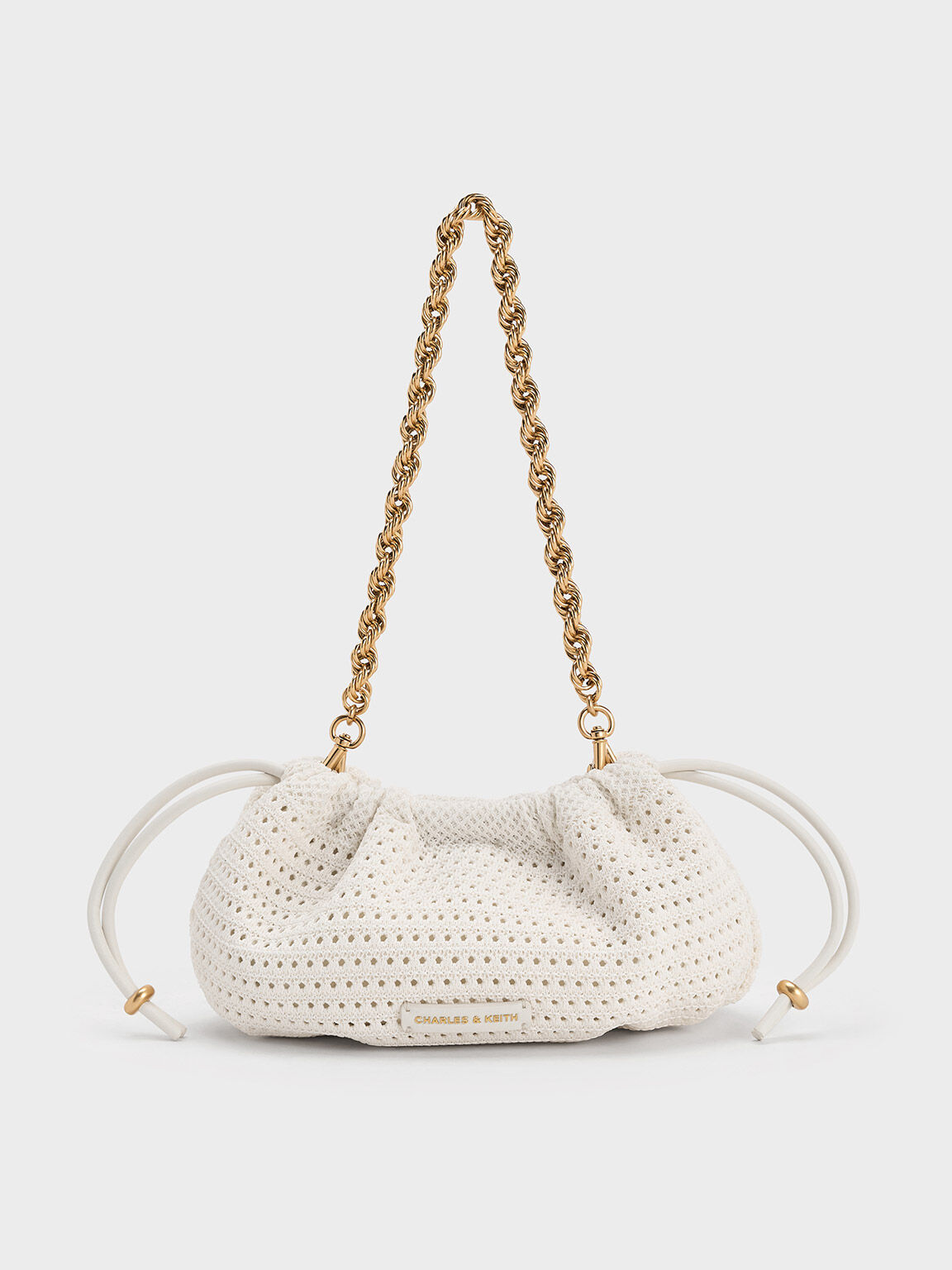 White clutch bag with handle on sale