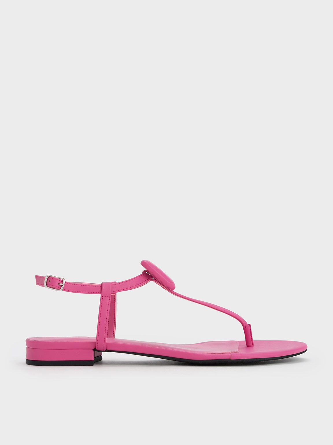 Neon pink sandals sales