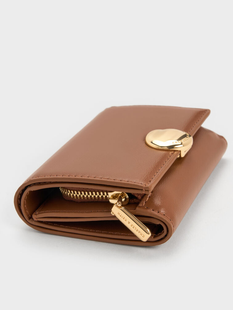 Behn Small Wallet, Chocolate, hi-res