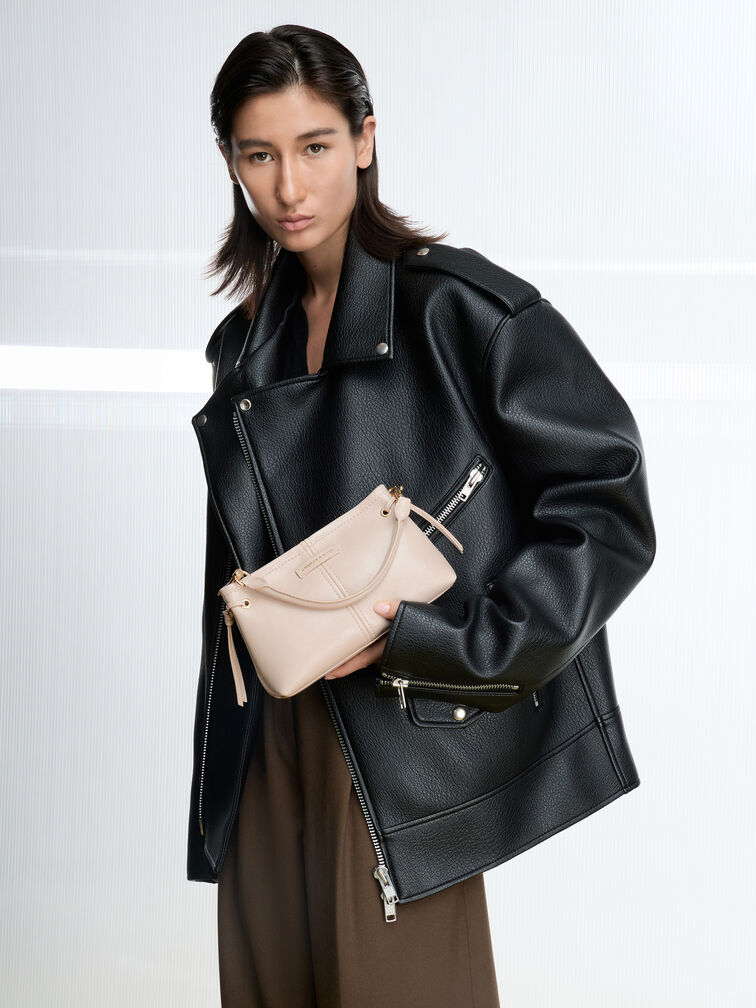 Noane Top Handle Bag, Oat, hi-res