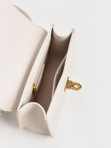 Raleigh Top Handle Bag, Ivory, hi-res