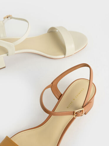Open-Toe Sandals, Chalk, hi-res