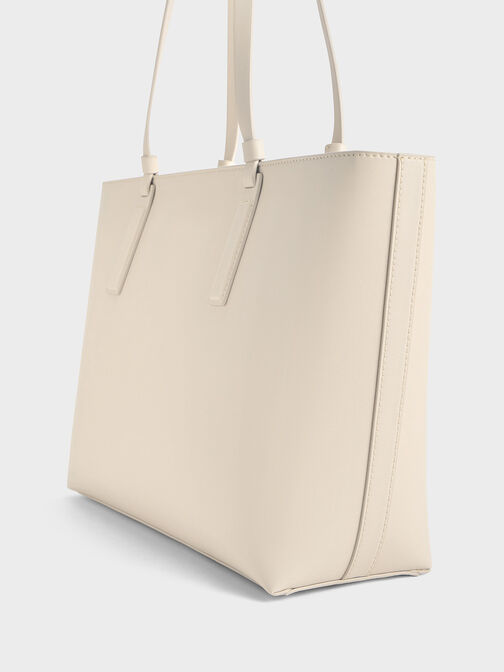 Noelle Tote Bag, Ivory, hi-res