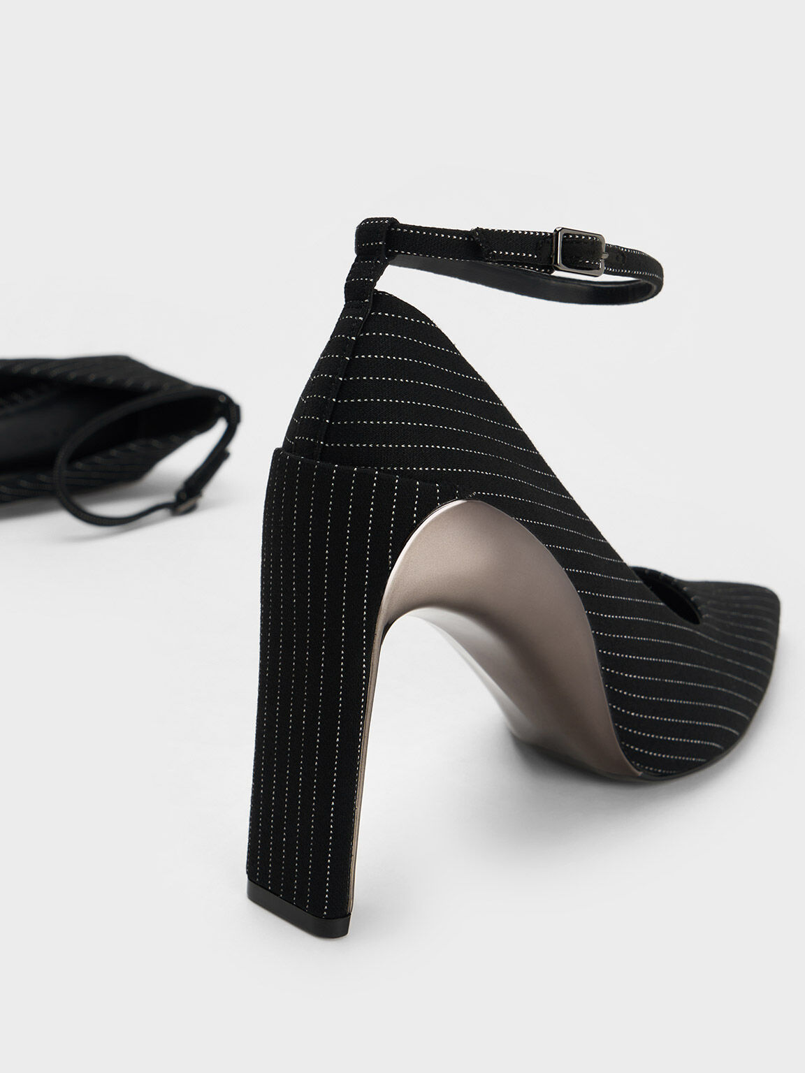 Dark grey block 2025 heels