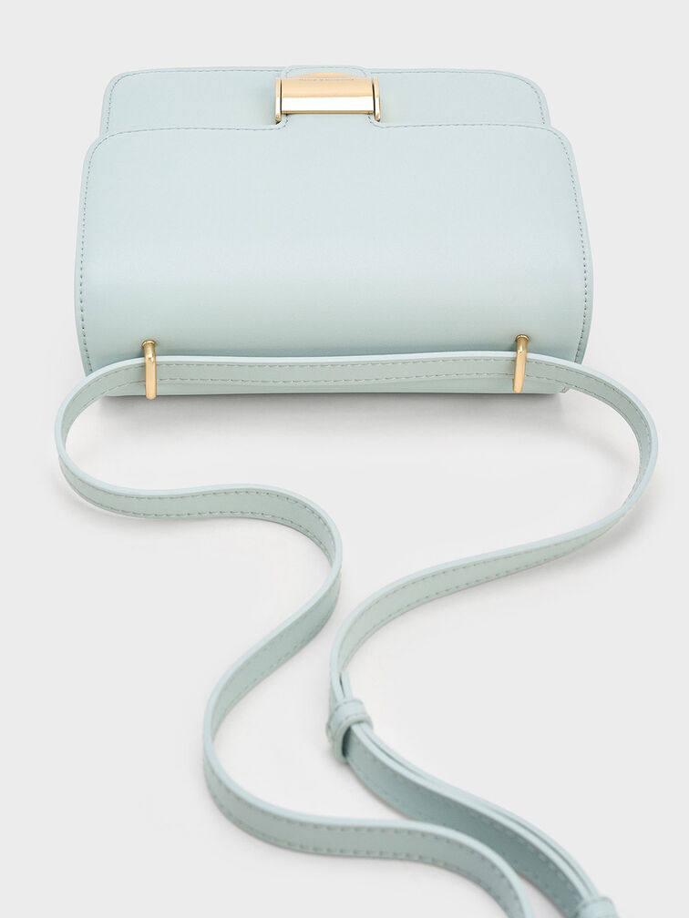 Violetta Boxy Bag, Sage Green, hi-res