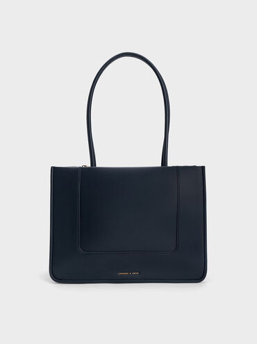 Daylla Tote Bag, Navy, hi-res