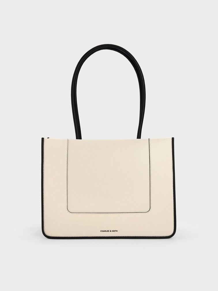 Daylla Tote Bag, Cream, hi-res