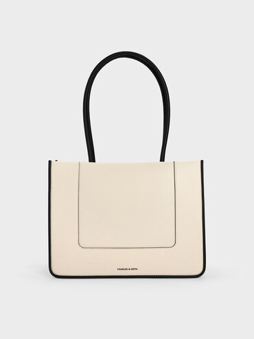 Daylla Tote Bag, Cream, hi-res