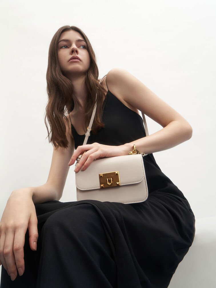 Raleigh Top Handle Bag, Ivory, hi-res