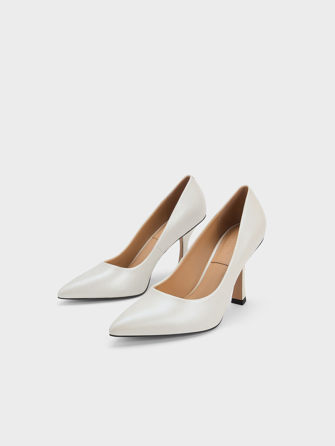 All white heels shoes shop